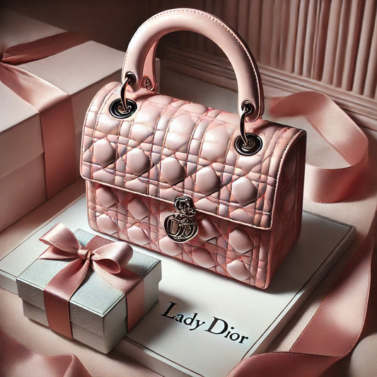 Borsa Lady Dior + PORTAFOGLIO DIOR OMAGGIO